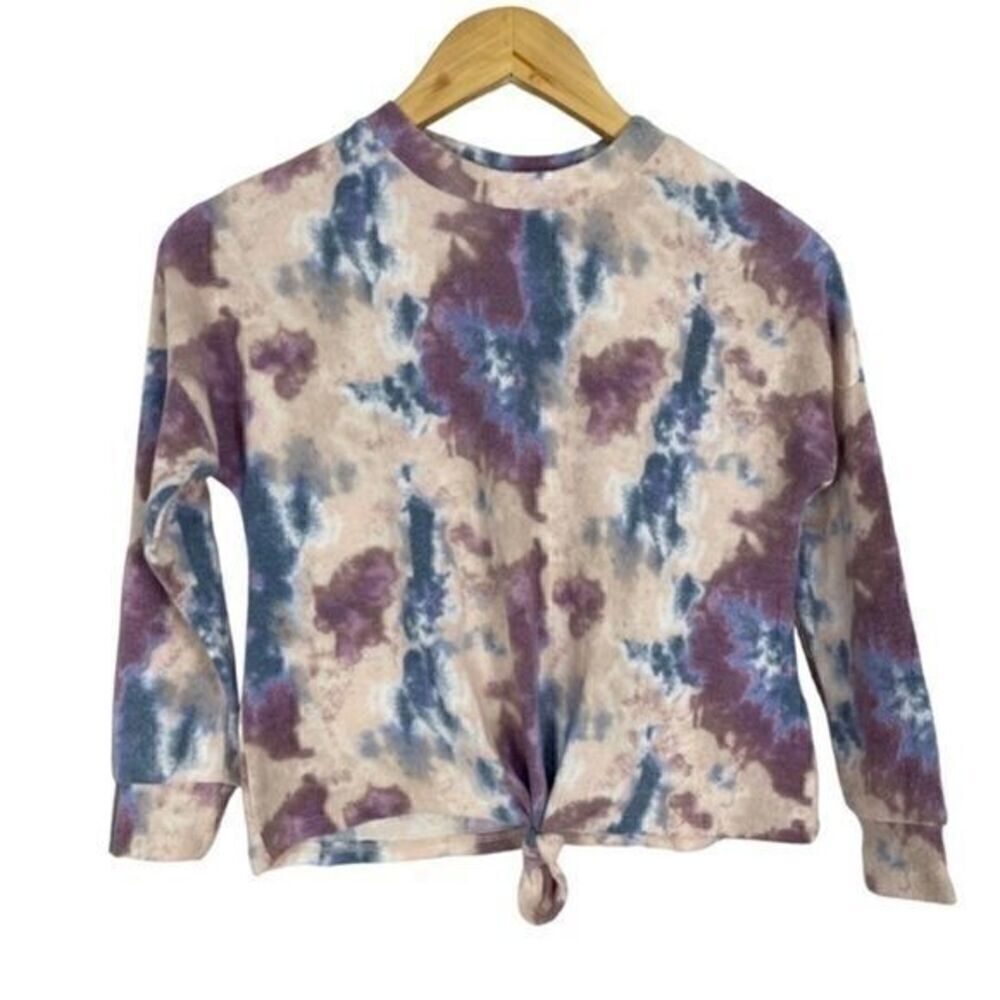 Love Fire Tie Dye Sweatshirt Small